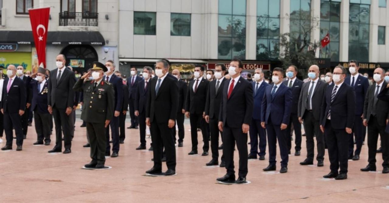 İstanbul'un kurtuluşu Taksim'de kutlandı