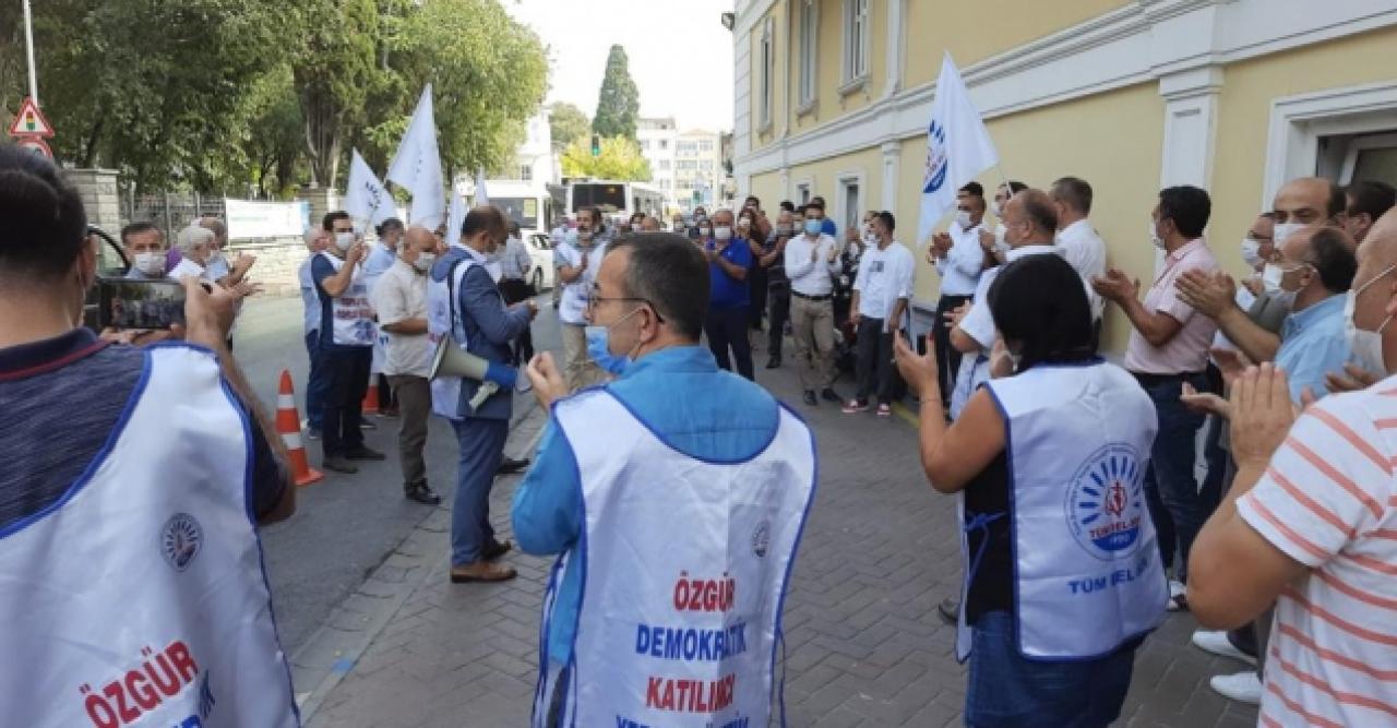 Bakırköy'de fakslı eylem