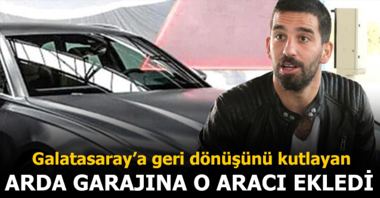 Arda'dan RS 6 ile Galatasaray'a transfer kutlaması