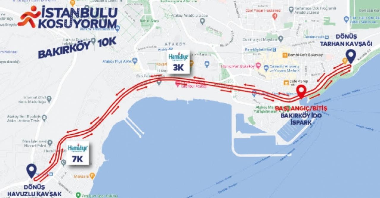 İstanbul'u Koşuyorum Bakırköy etabına 400 İstanbullu katılacak