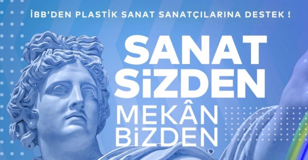 İBB’den plastik sanat alanındaki sanatçılara destek