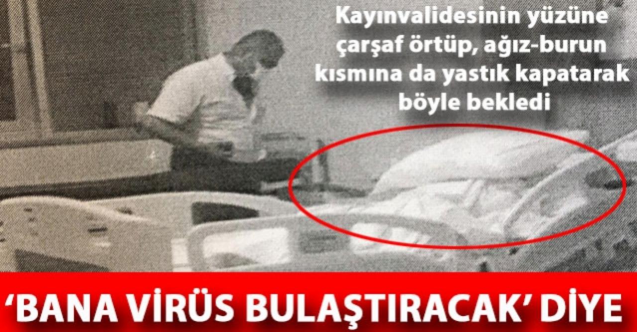 Kaynanasını virüs bulaştıracağı iddiasıyla öldürmek istedi!