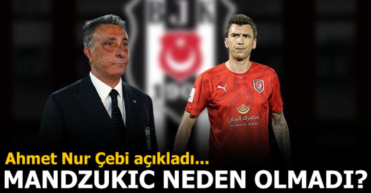 Beşiktaş'ın Mario Mandzukic'ten vazgeçme sebebi belli oldu