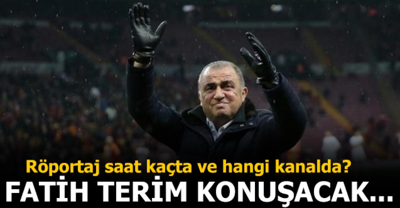 Fatih Terim röportajı saat kaçta ve hangi kanalda? Bein Sports 1 canlı izle