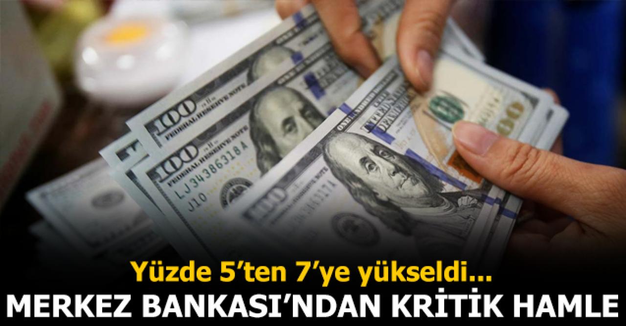 Merkez Bankası'ndan bir normalleşme hamlesi daha