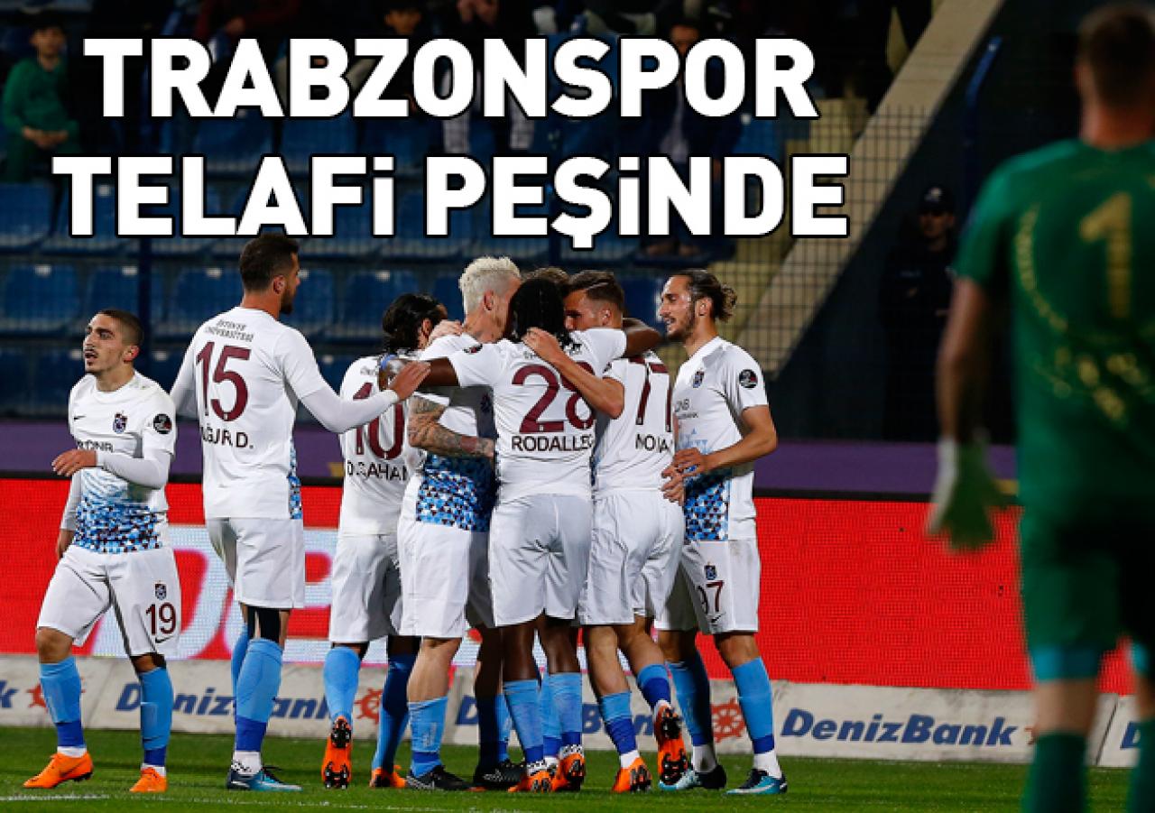 Trabzonspor telafi peşinde