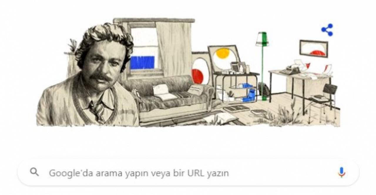 Oğuz Atay doodle oldu?|Oğuz Atay kimdir? Oğuz Atay eserleri ve şiirleri