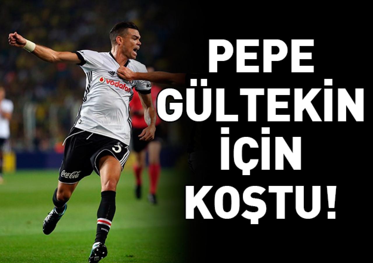 Pepe Gültekin için koştu