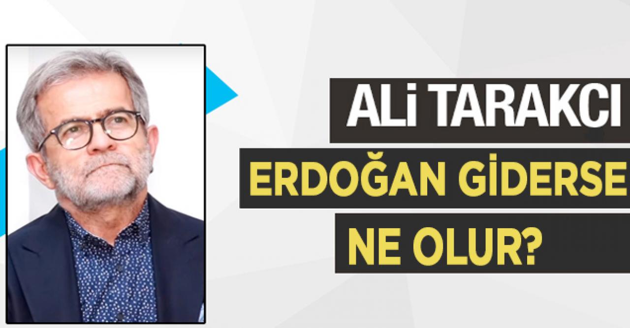 Ali Tarakcı: Erdoğan giderse ne olur?