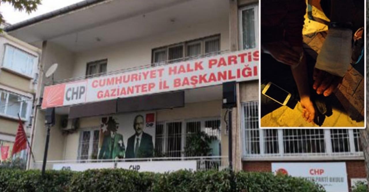 CHP gençlik kolları üyeleri arasında bıçaklı kavga