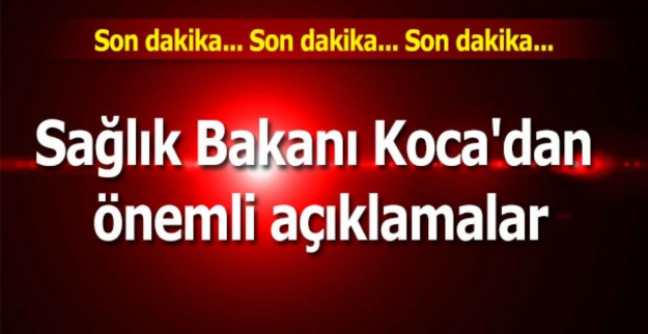 Sağlık Bakanı Fahrettin Koca, Bilim Kurulu Toplantısı sonrası açıklamalarda bulunuyor