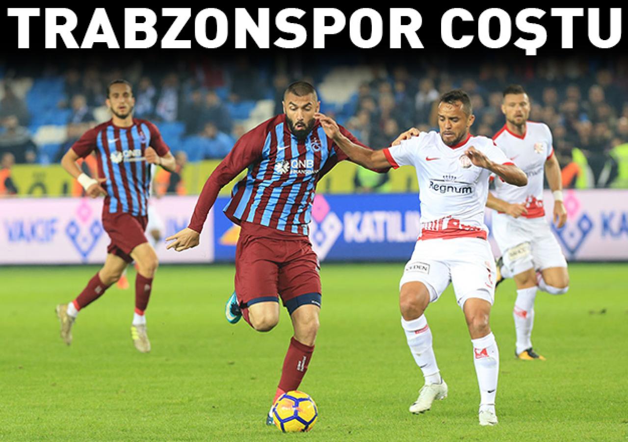 Trabzonspor coştu!