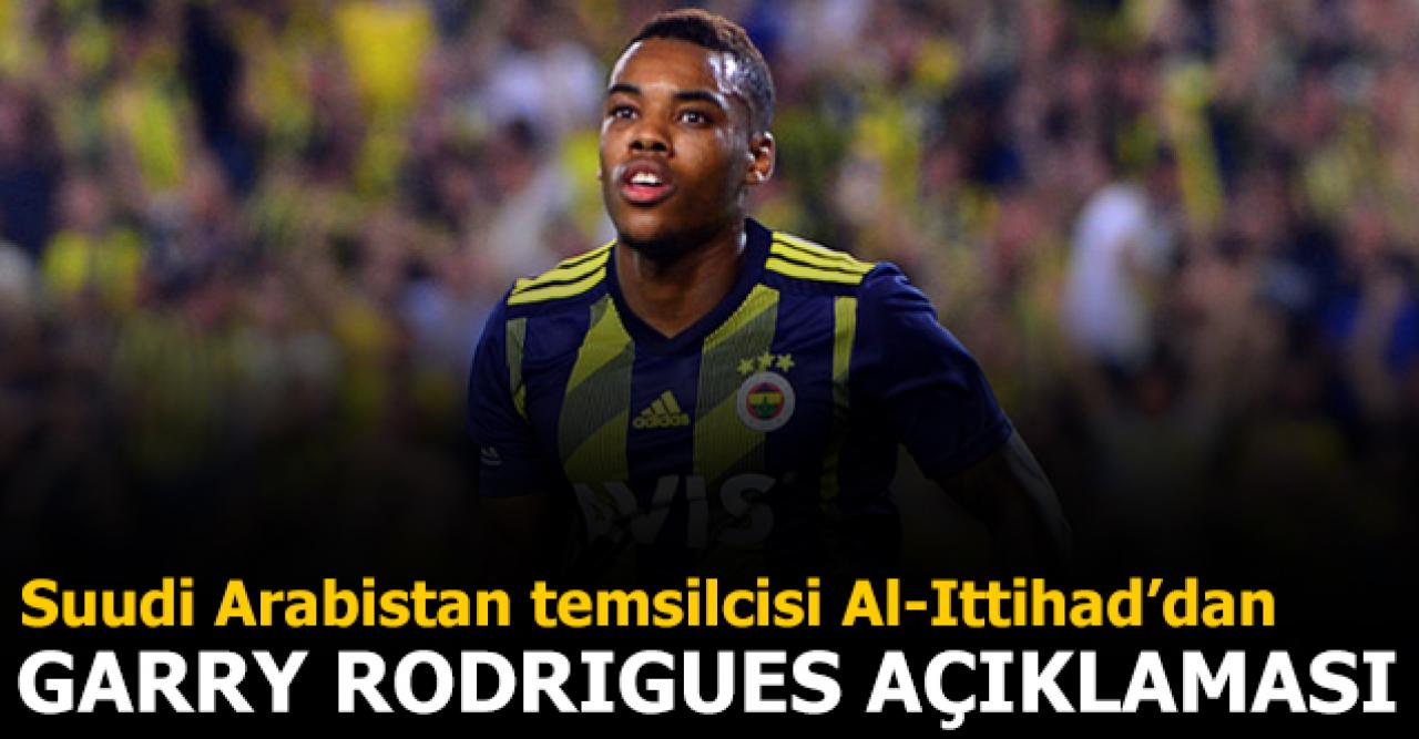 Al-Ittihad'dan Garry Rodrigues açıklaması