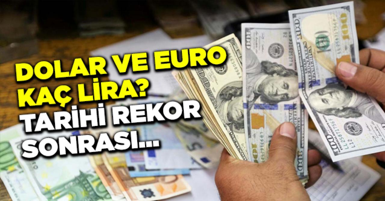 15 Ekim Perşembe döviz fiyatları! Dolar ve euro kaç lira?