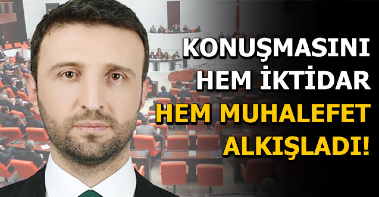 AK Parti Ankara Milletvekili Orhan Yegin’in Ankara Garı patlaması konuşmasına muhalefetten de alkış!