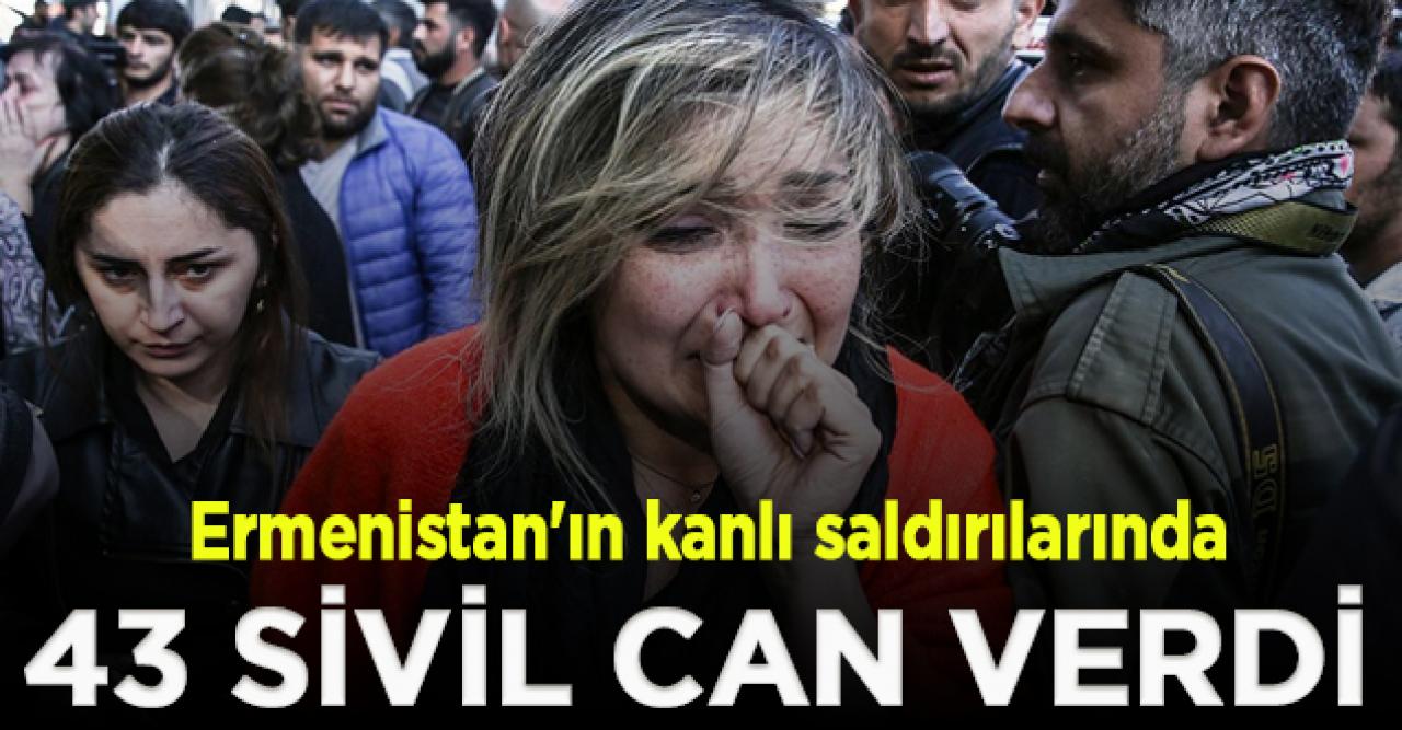 Kanlı saldırılarında 43 sivil can verdi