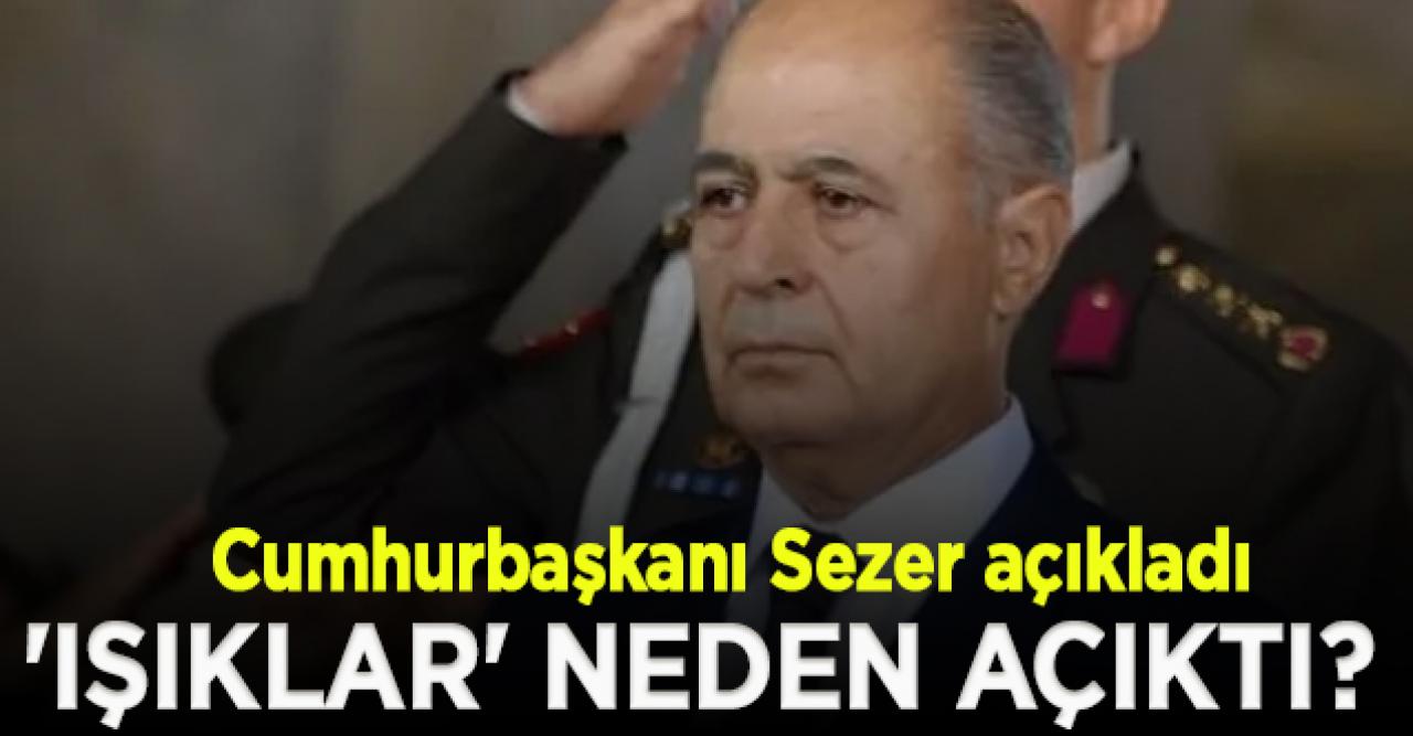 Cumhurbaşkanı Sezer: Ankara'nın başkent oluşunun 97. yılıydı, bu yüzden bütün kurumların ışıkları açıktı