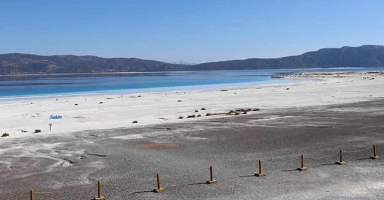 Salda Gölü'nün Beyaz Adalar kısmı ziyarete kapatıldı