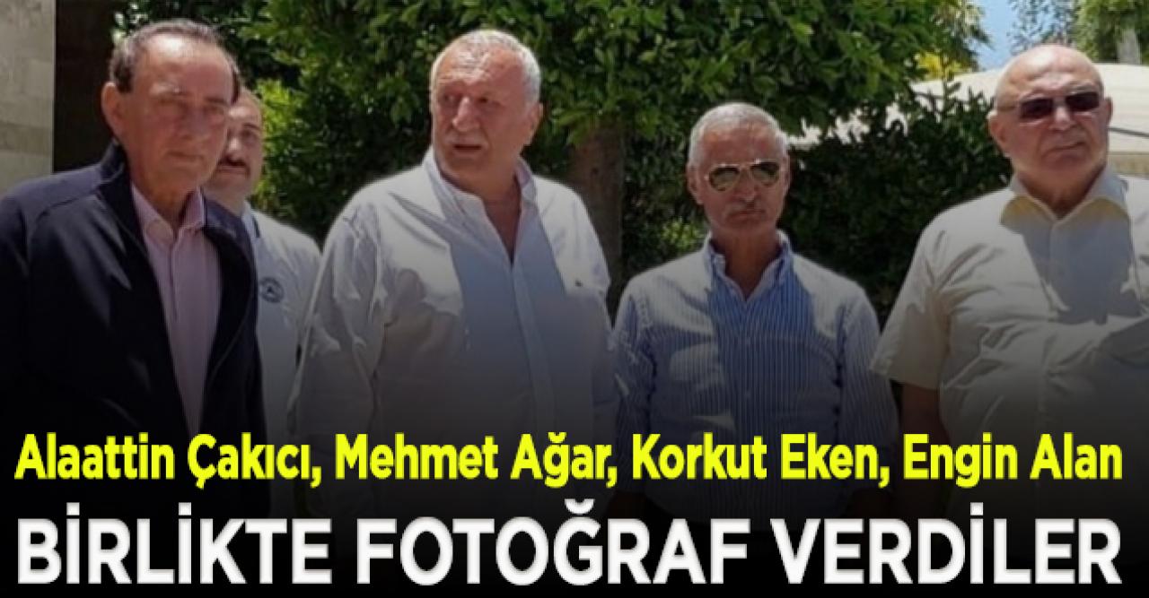 Alaattin Çakıcı, Mehmet Ağar, Korkut Eken, Engin Alan bir araya geldi