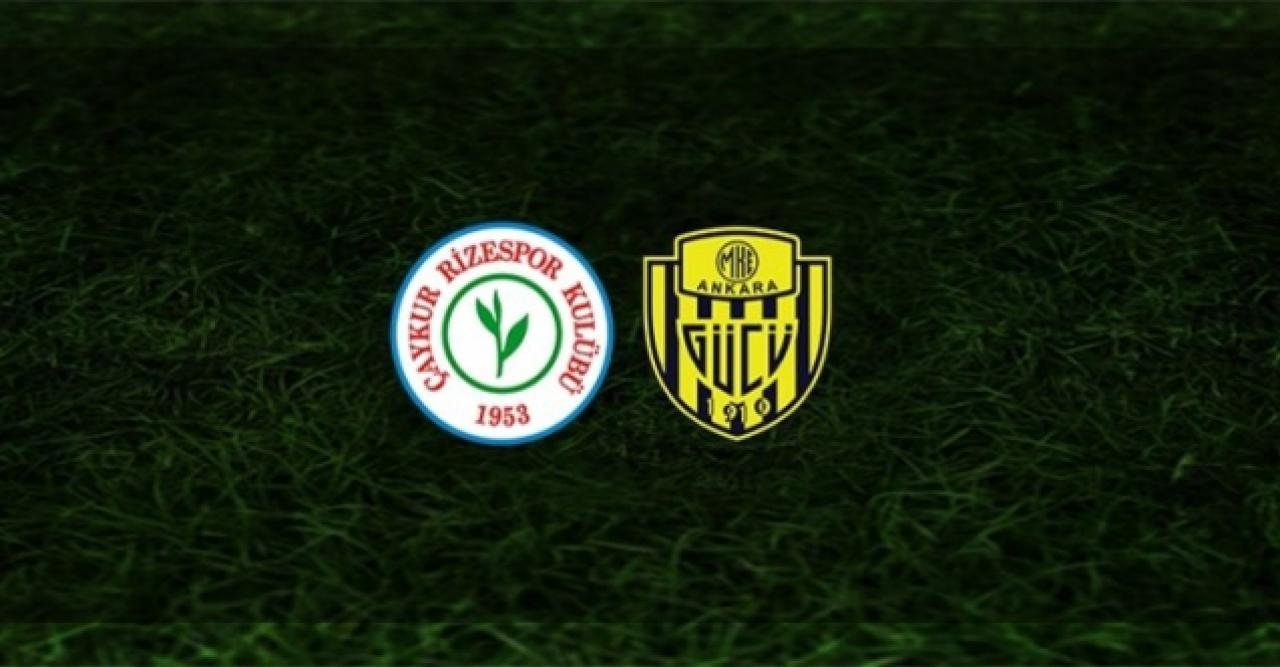 Çaykur Rizespor MKE Ankaragücü canlı izle! İnternetten izle link Bein Sports 1 canlı izle