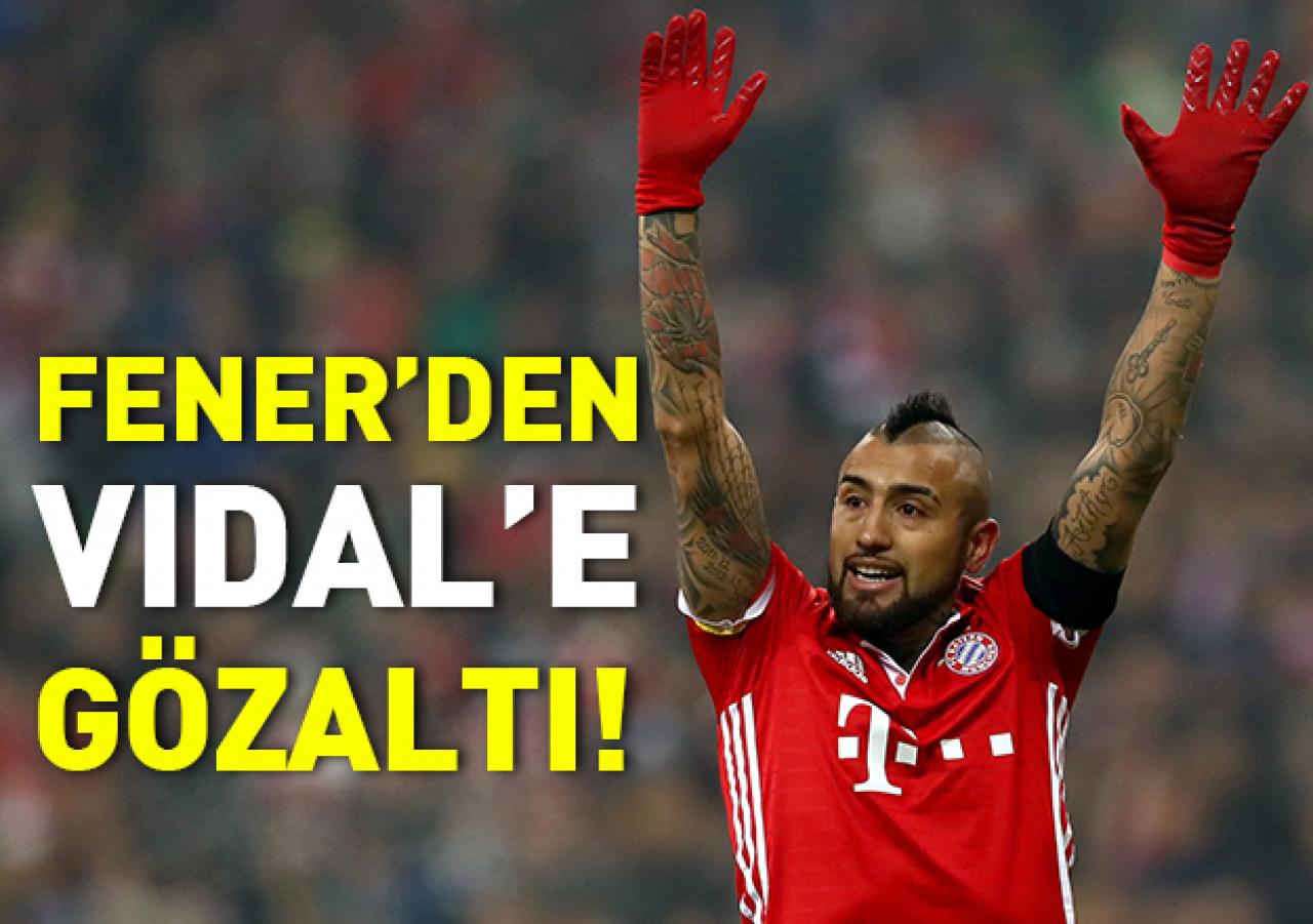 Fenerbahçe'den Vidal'e gözaltı