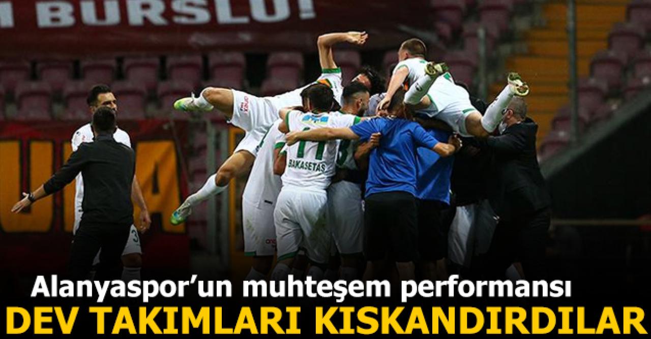 Alanyaspor'un performansı devleri kıskandırıyor