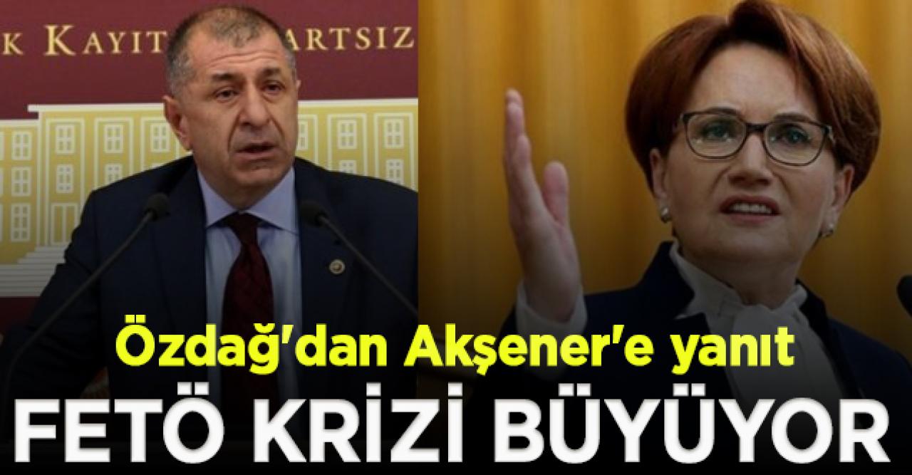 Ümit Özdağ'dan Akşener'e yanıt: Bombanın pimini çekenlere baksın