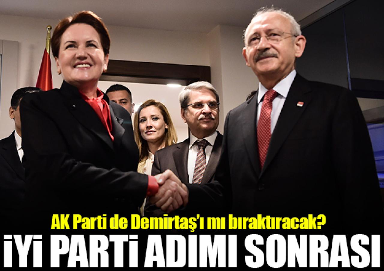 CHP’nin İYİ adımına karşı AK Parti de Demirtaş’ı mı bıraktıracak?