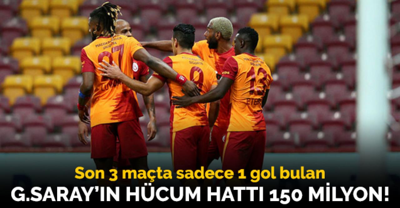 Galatasaray'ın hücum faturası 150 milyon lira