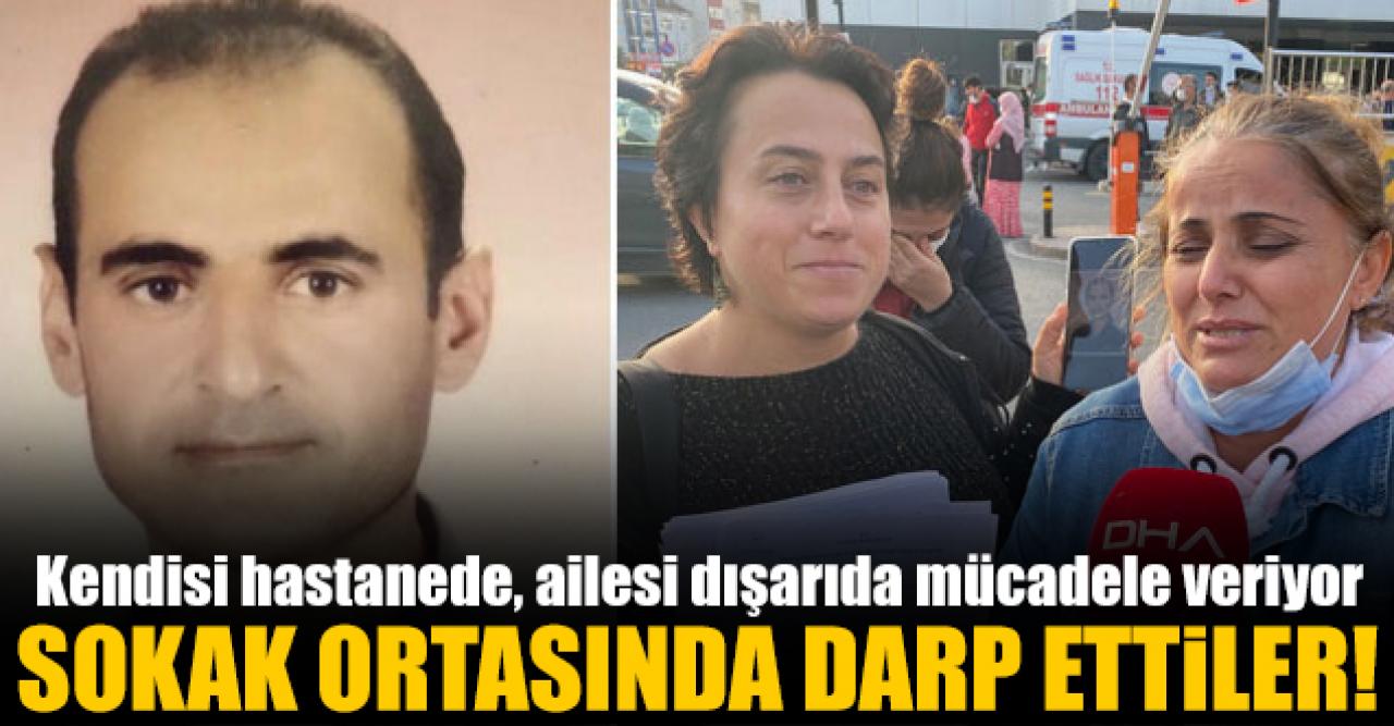 Darp edilen kurye Mehmet Ali İbin hastanede, ailesi ise mahkemede savaş veriyor