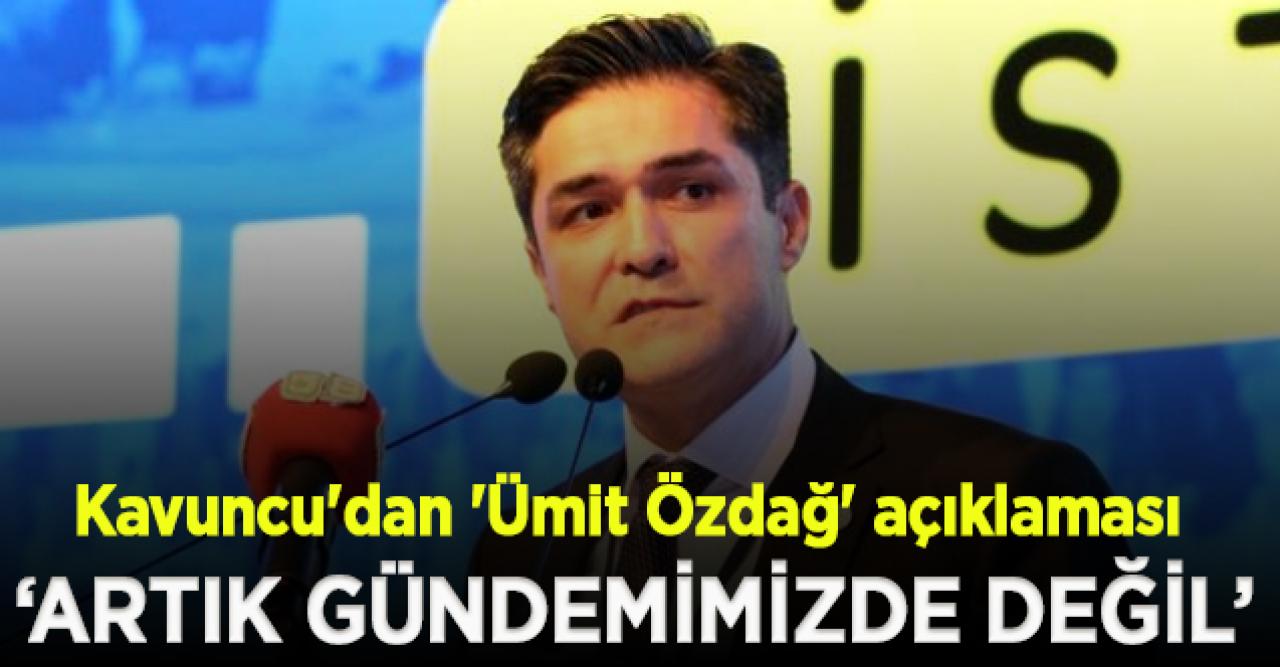 Buğra Kavuncu'dan 'Ümit Özdağ' açıklaması; Konu artık gündemimizde değil