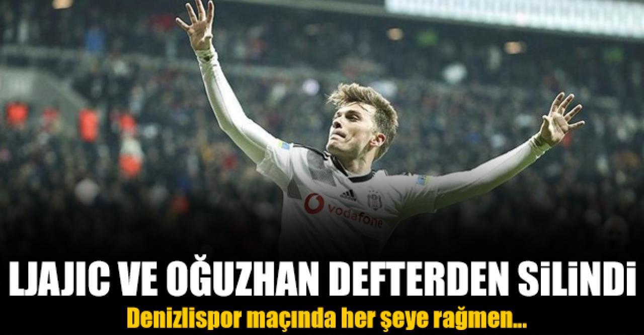 Adem Ljajic ve Oğuzhan Özyakup defterden silindi