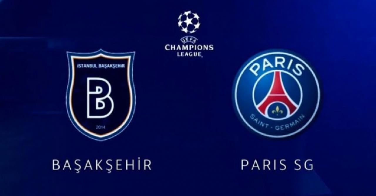 Başakşehir PSG Şampiyonlar Ligi maçı canlı izle | Bein Sports 1 Canlı izle | Yayınlayacak kanalların listesi