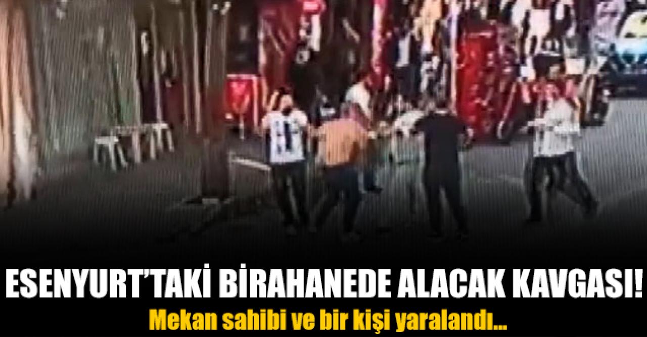 Esenyurt'taki alacak için çıkan silahlı kavgada 2 yaralı