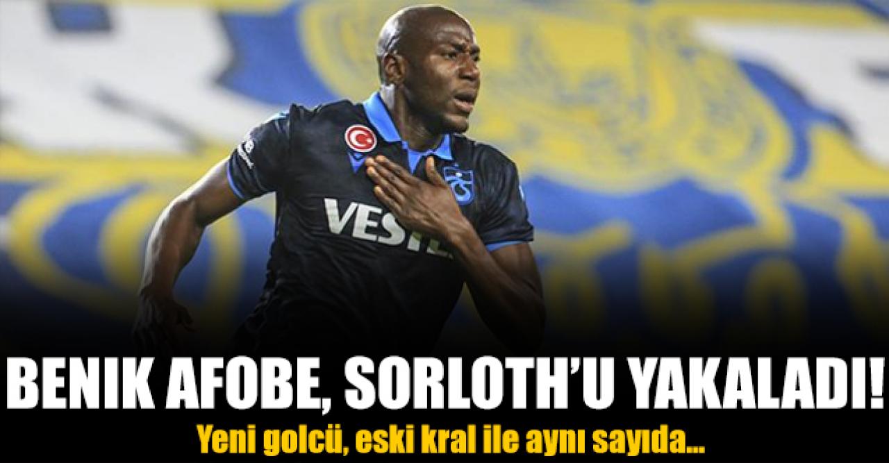 Benik Afobe Sörloth'u yakaladı