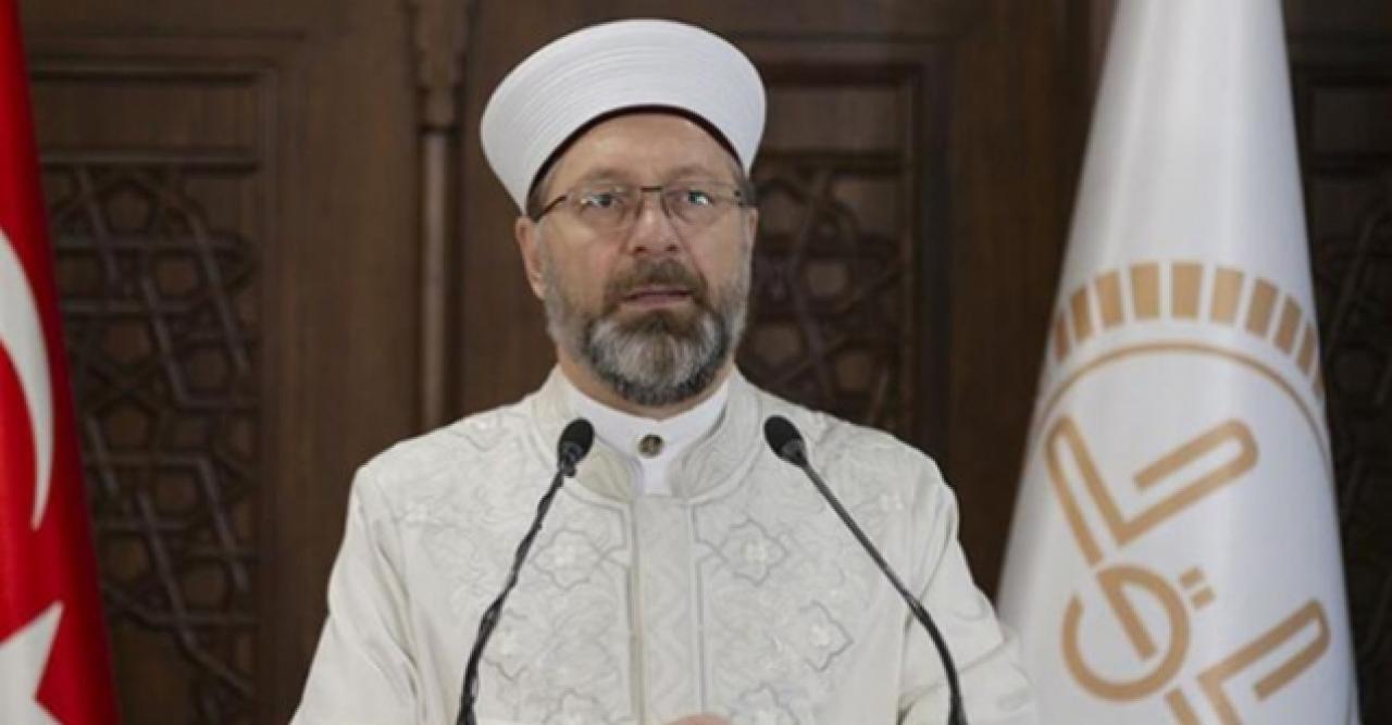 Diyanet İşleri Başkanı Erbaş: Evlerine giremeyen vatandaşlar camilerde kalabilir