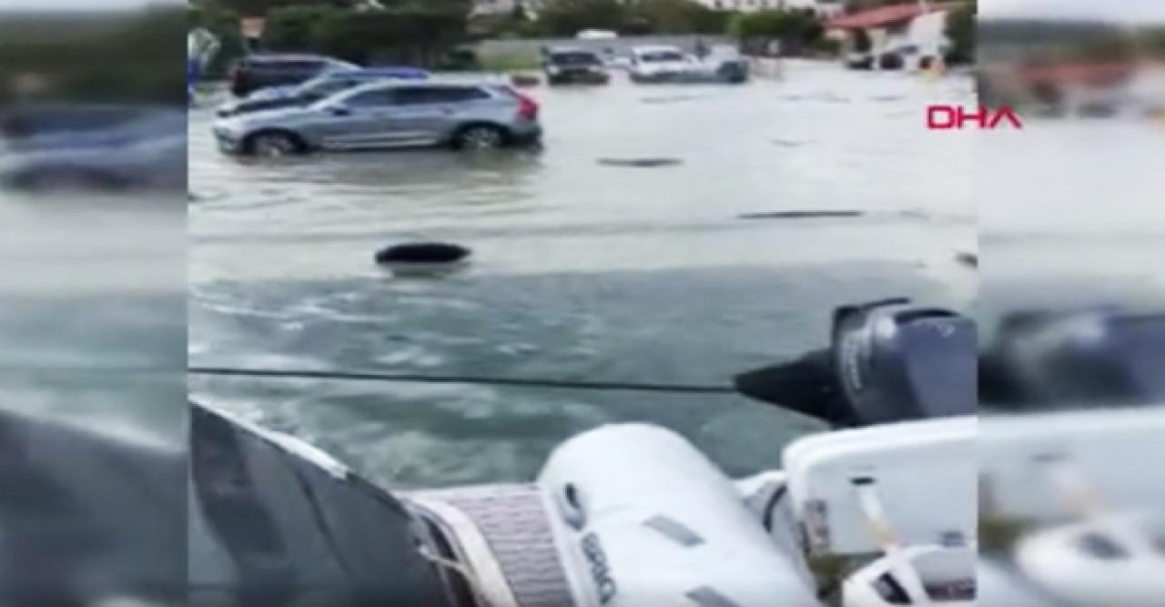 Sığacık'ta tekerlekli sandalyede bir kişi su altında kalarak hayatını kaybetti