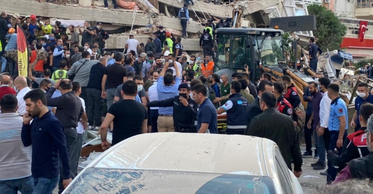 İzmir- Çeşme Otoyolu'nda deprem yoğunluğu