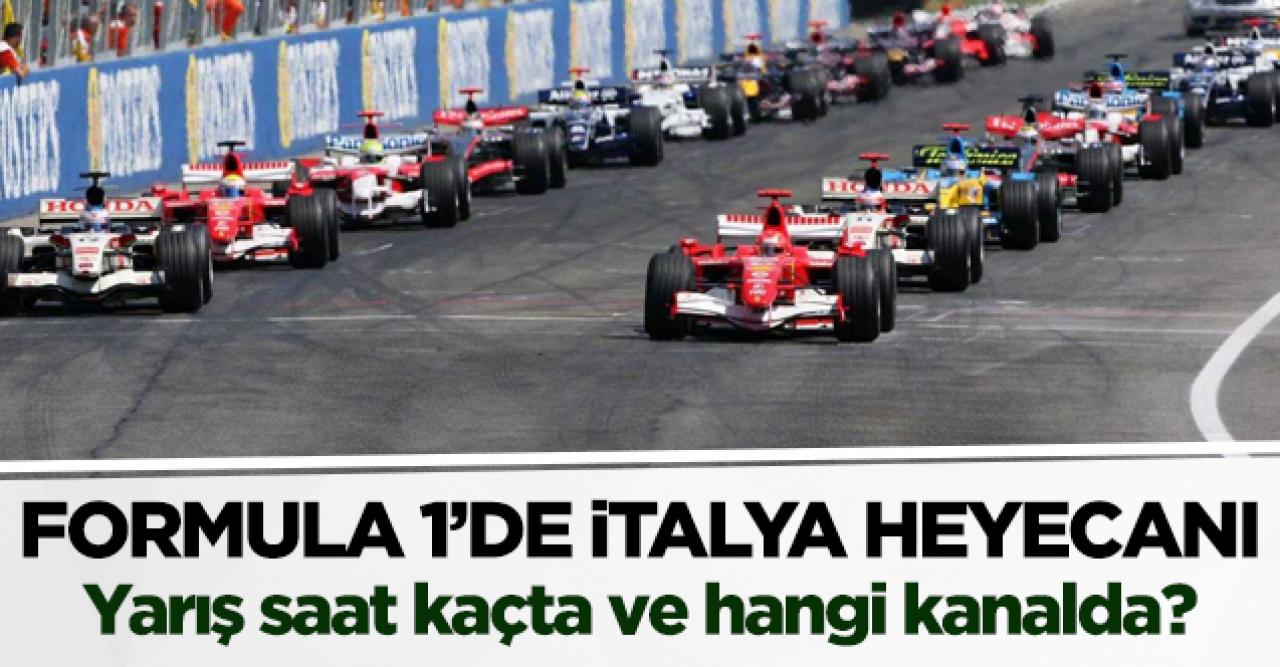 Formula 1 (F1) İtalya Imola Grand Prix'i (GP) yarışı canlı izle - İtalya GP izle