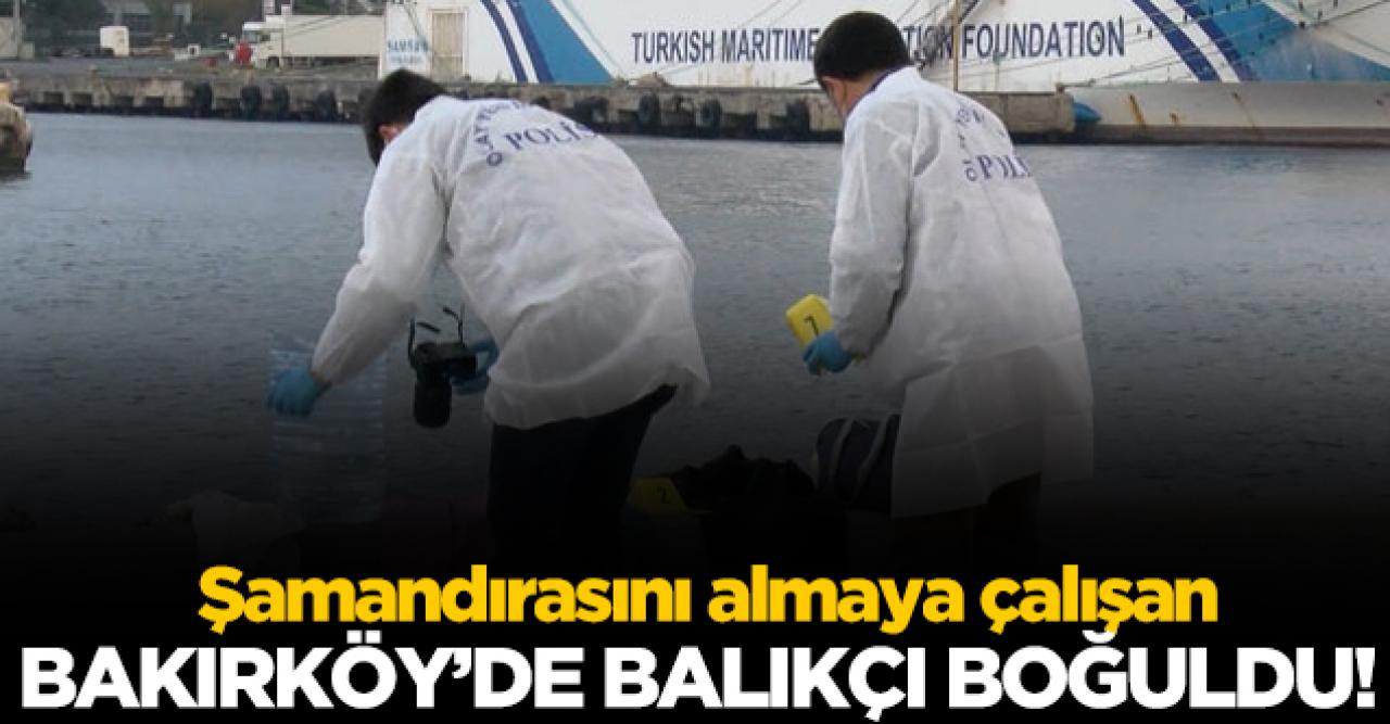 Şamandırasını almak isteyen balıkçı boğuldu