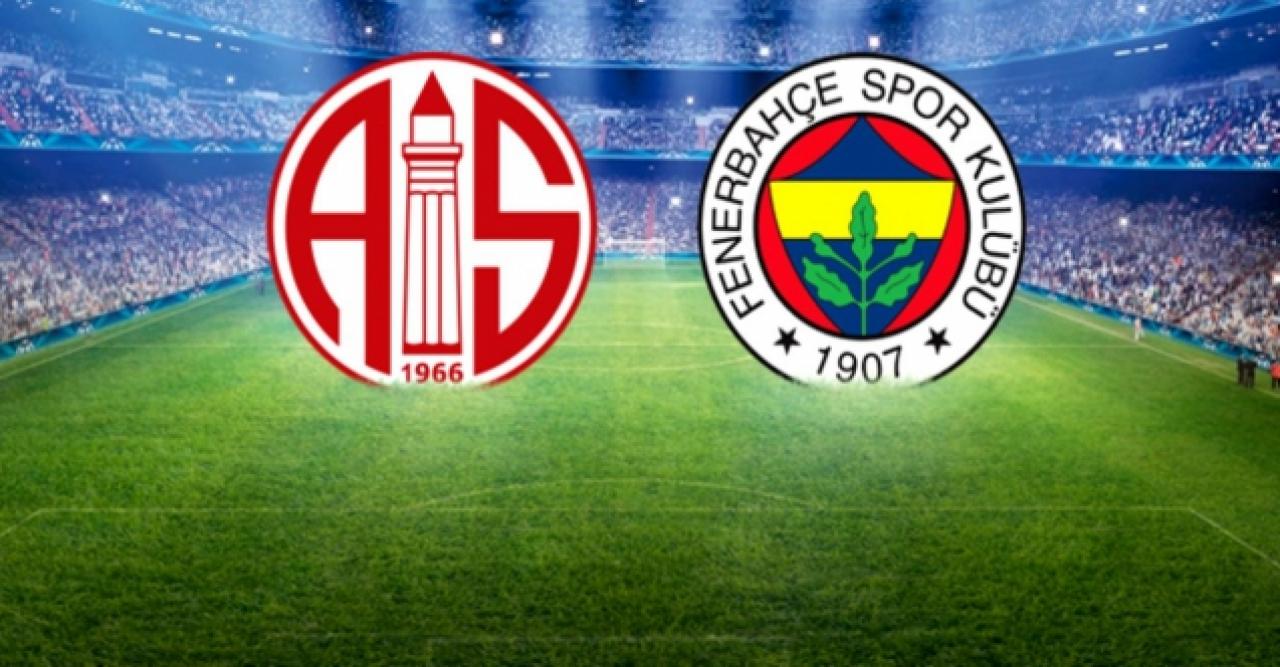 Antalyaspor Fenerbahçe canlı izle - Bein Sport 1 canlı izle donmadan seyretme linki