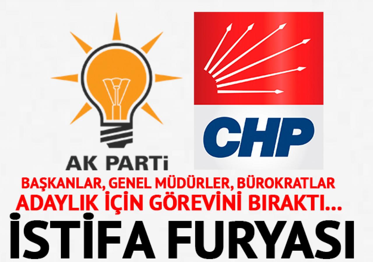 İstifa furyası!