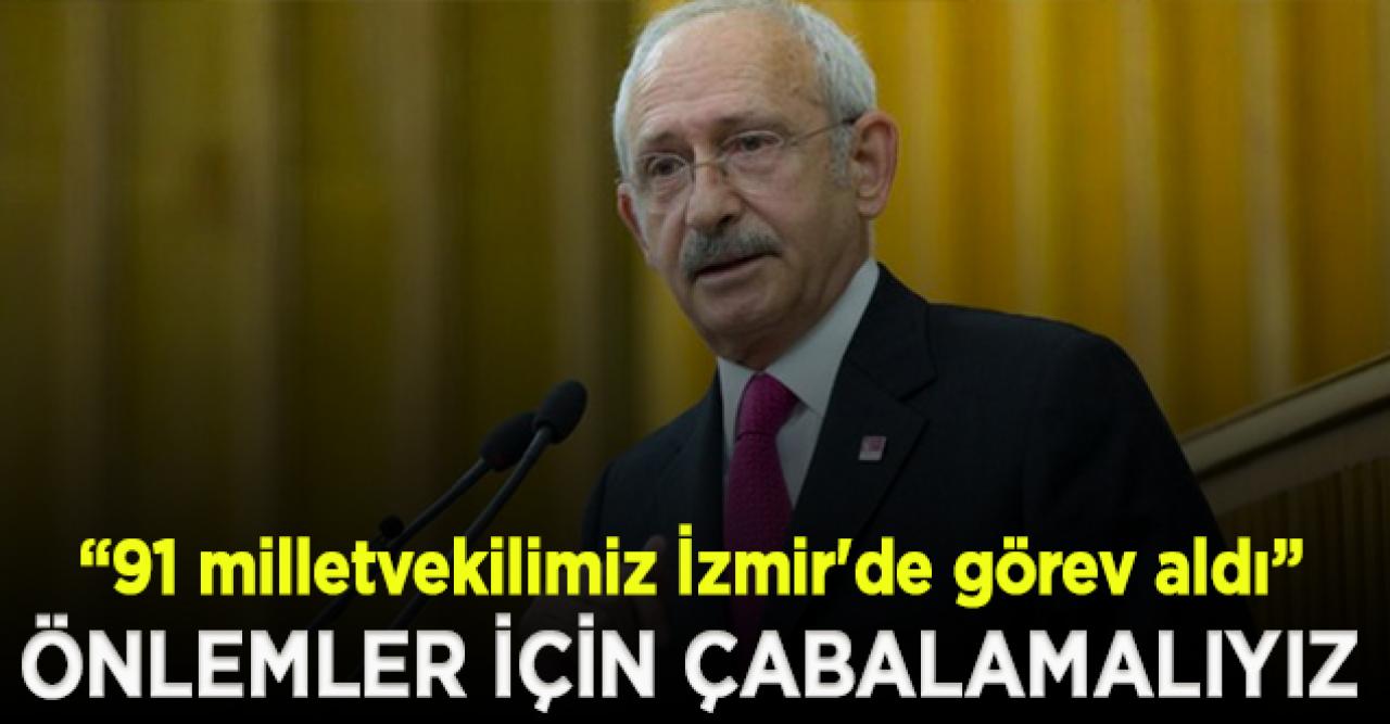 Kılıçdaroğlu grup toplantısında konuşuyor; Deprem gerçeğini kabul ediyorsak önlemler için çaba harcamak zorundayız