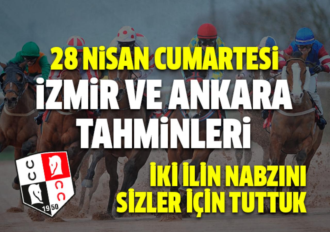 28 Nisan 2018 Cumartesi Ankara ve İzmir At Yarışı Tahminleri - Altılı Ganyan Bülteni Bu Sayfada