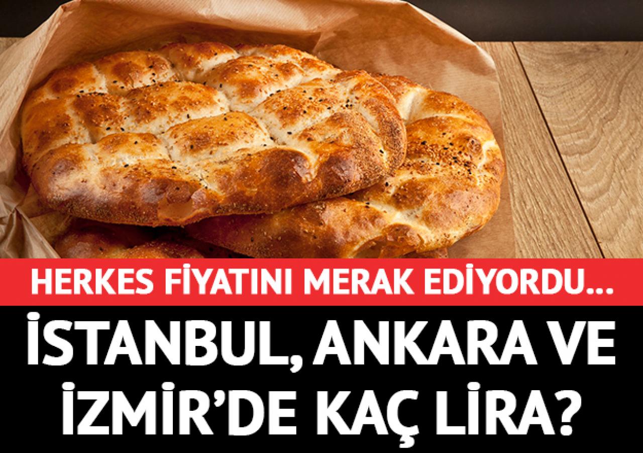 2018 Ramazan pidesi kaç lira - Gramajı ve ücreti açıklandı