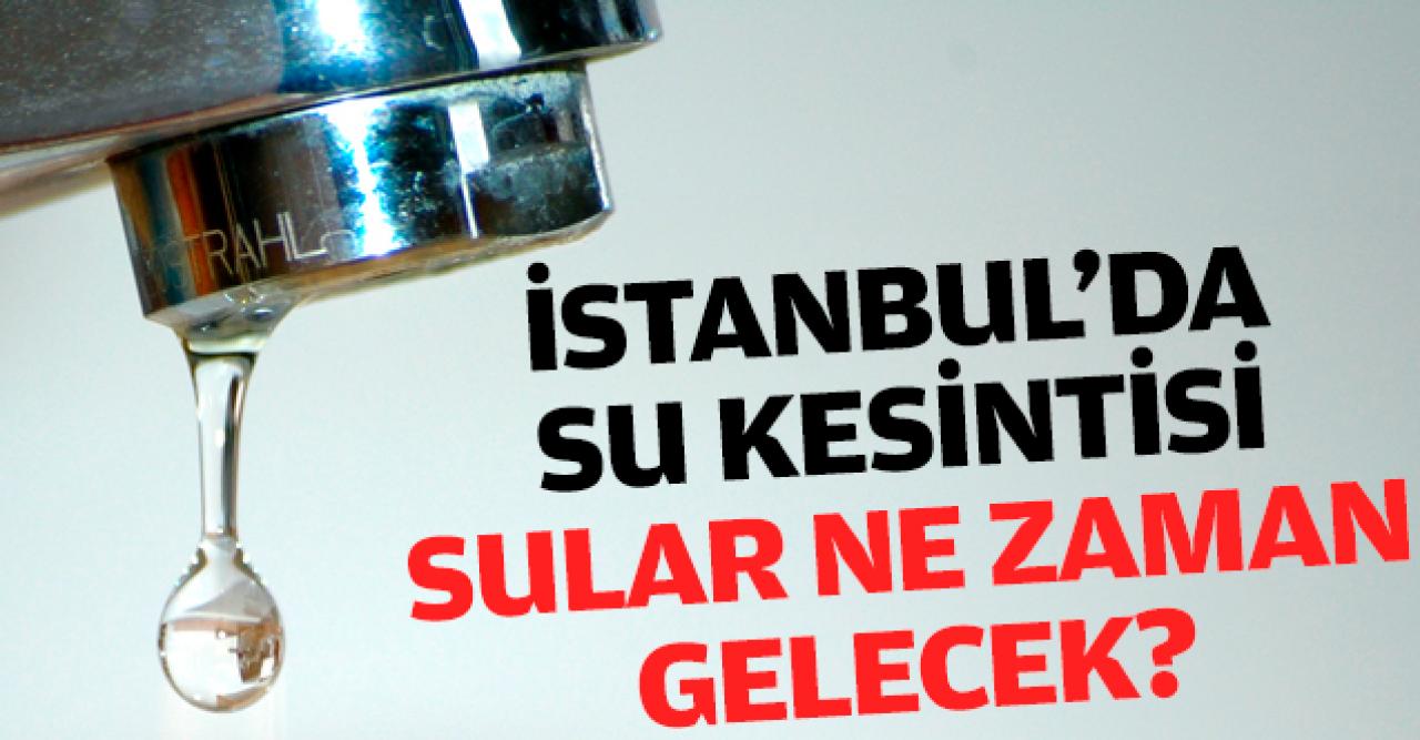 Esenyurt'ta sular ne zaman gelecek? 5 Kasım Perşembe İSKİ su kesintisi sebebi açıkladı