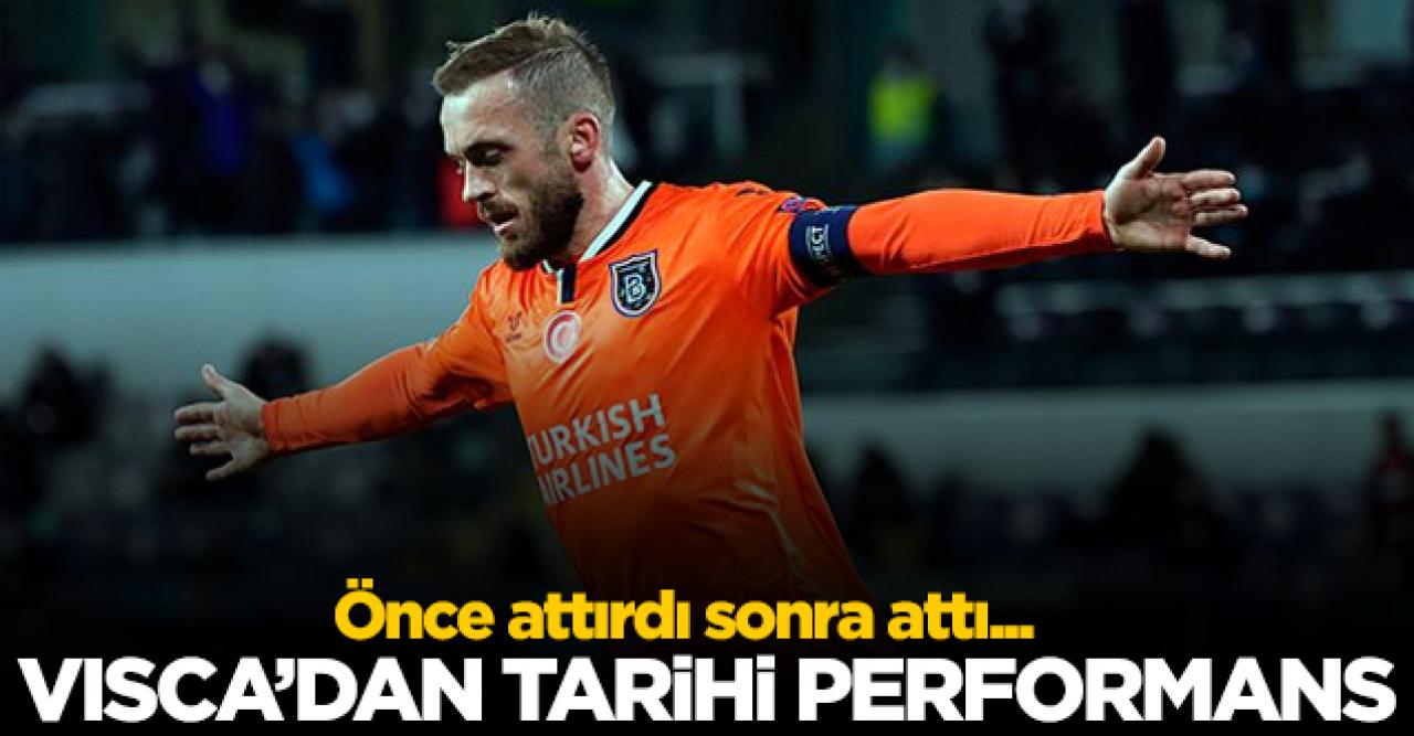 Edin Visca'dan tarihi performans