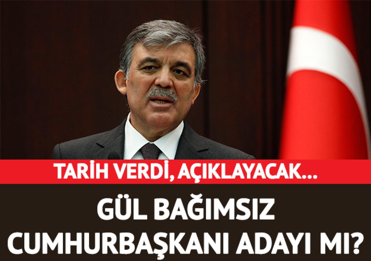 Abdullah Gül'den cumhurbaşkanlığı adaylığı açıklaması - Bağımsız aday (mı?)