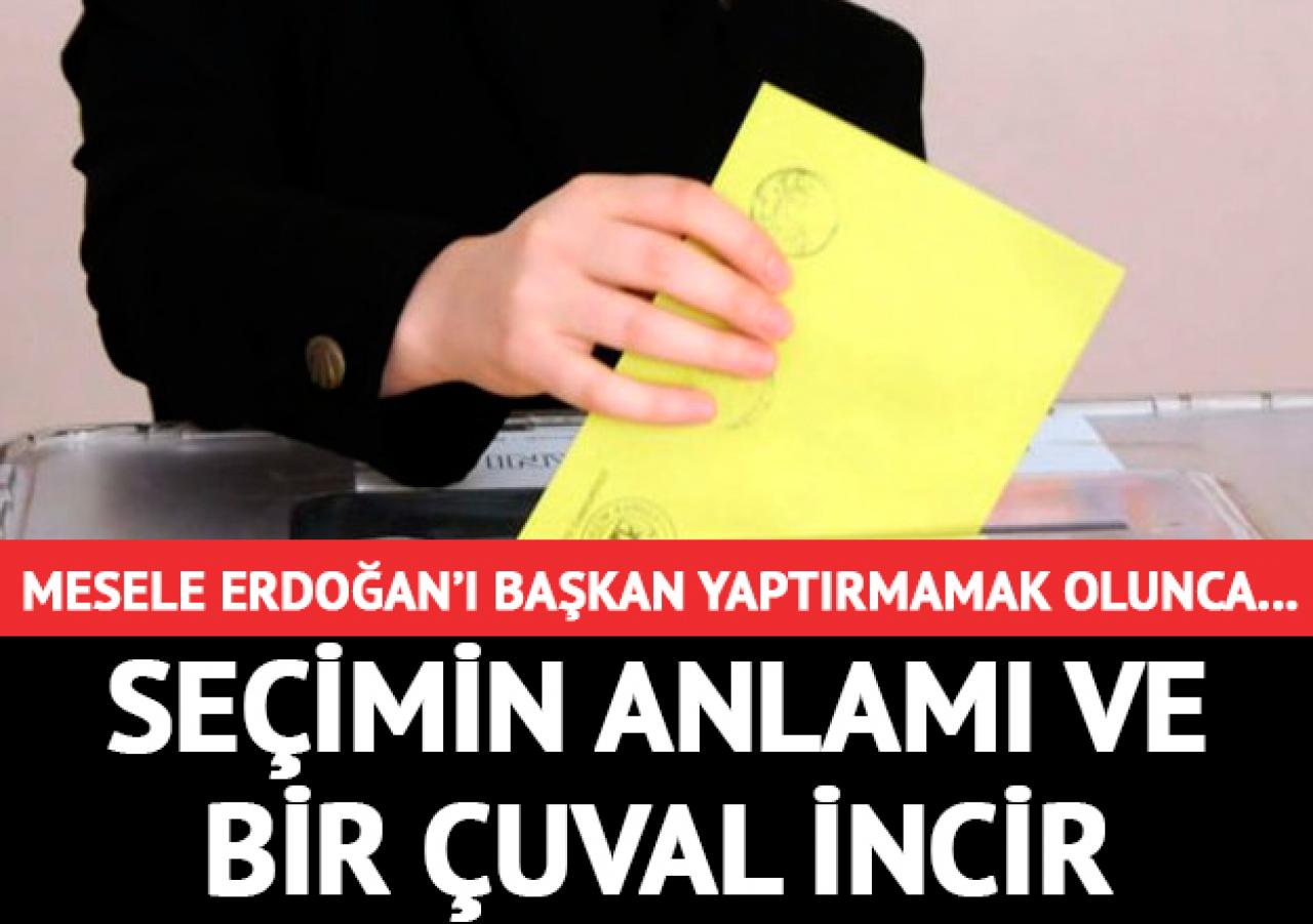 Seçimin anlamı ve bir çuval incir