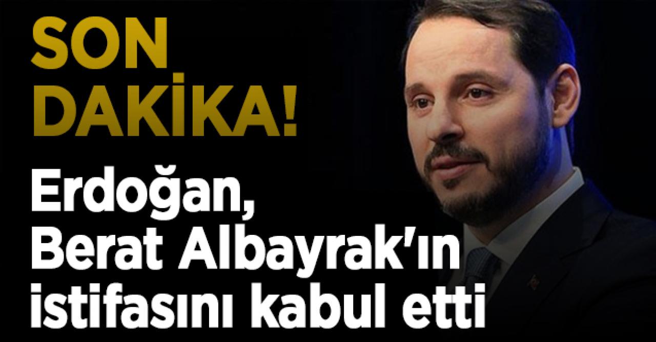 Erdoğan, Berat Albayrak'ın istifasını kabul etti